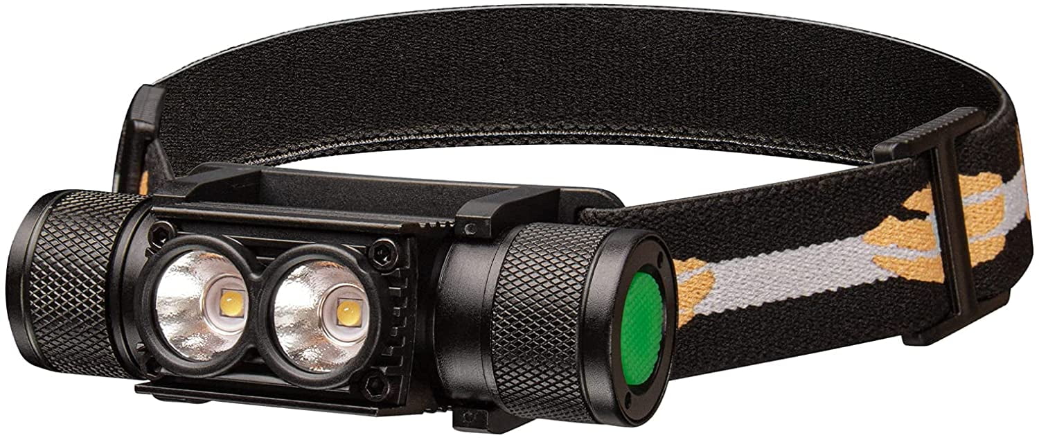 Sofirn D25L(H25L) Rechargeable Headlamp, 1000 Lumen with Dual LED 5000K