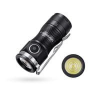 Sofirn SC13 1300 Lumens Mini Flashlight USB-C Rechargeable, 519A 5000K LED 1100 Lumen Powerful EDC Keychain Light, IPX8 Waterproof & Magnetic, Portable Keyring Flashlight for Camping Hiking