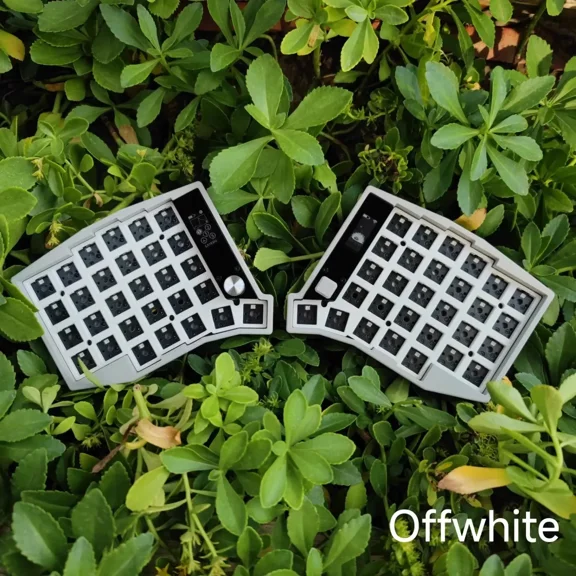Sofle Split Keyboard Bluetooth Dual Mode Zmk Scheme RGB Hot Swap Custom with View Directional Rocker Knob Screen Keyboard