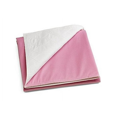 Sofnit 300 Washable Underpad, 34x36 in. White Toplayer, Moderate Absorbency, Soaker Ounce 8oz., Each,PINK