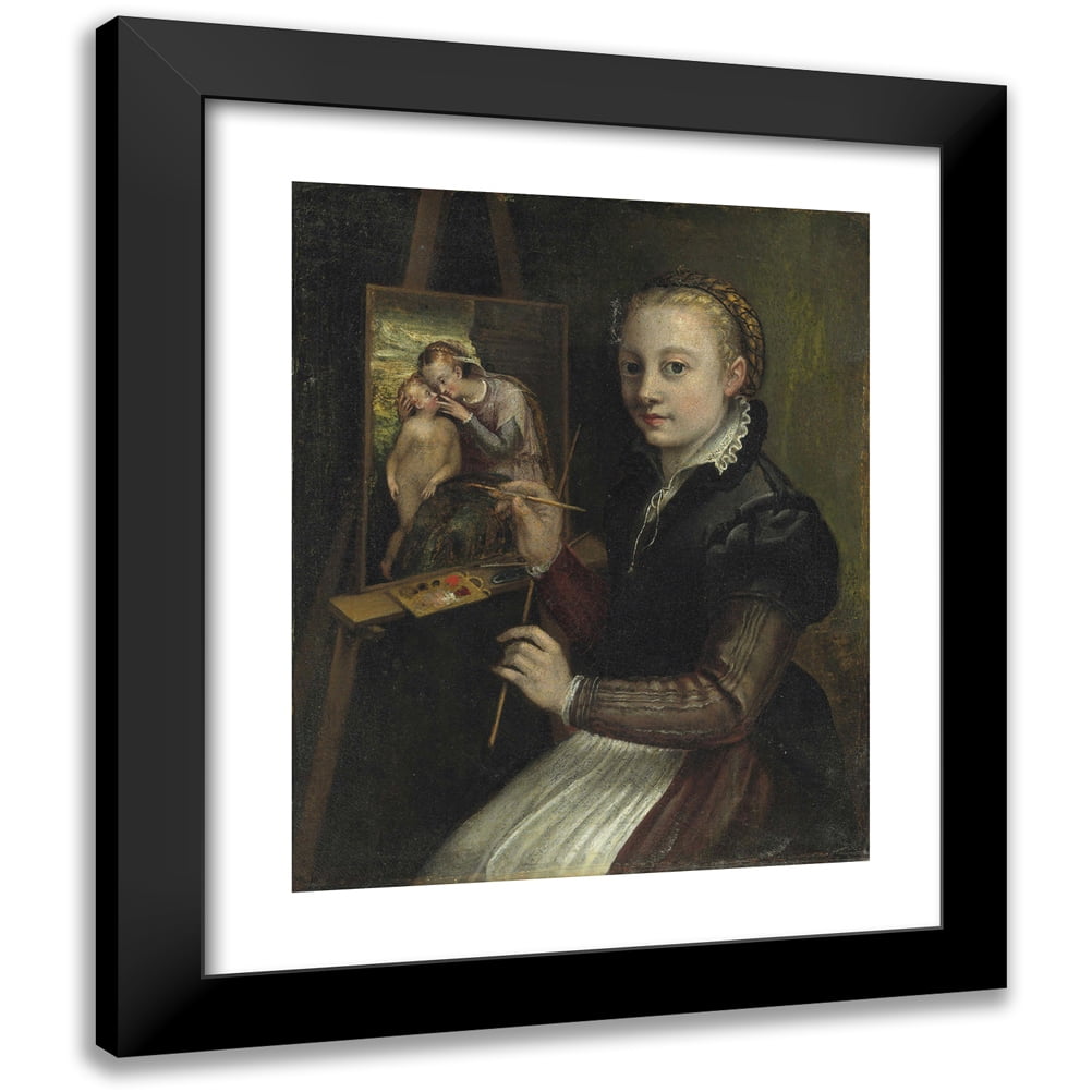 Sofonisba Anguissola 15x18 Black Modern Framed Museum Art Print Titled ...