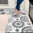 thumbnail image 1 of Sofort Kitchen Mat, Cushioned Anti Fatigue Kitchen Rug Set, 2 Pieces Non Slip Waterproof Kitchen Mats for Floor, Comfort Heavy Duty Standing Mat for Kitchen, Laundry, Sink, Office, Desk, 1 of 6