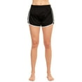 thumbnail image 1 of Sofra Women's Casual Comfy Dolphin Hem Workout Active Gym Shorts, 1 of 5