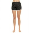 thumbnail image 1 of Sofra Women's Casual Comfy Dolphin Hem Workout Active Gym Shorts, 1 of 5