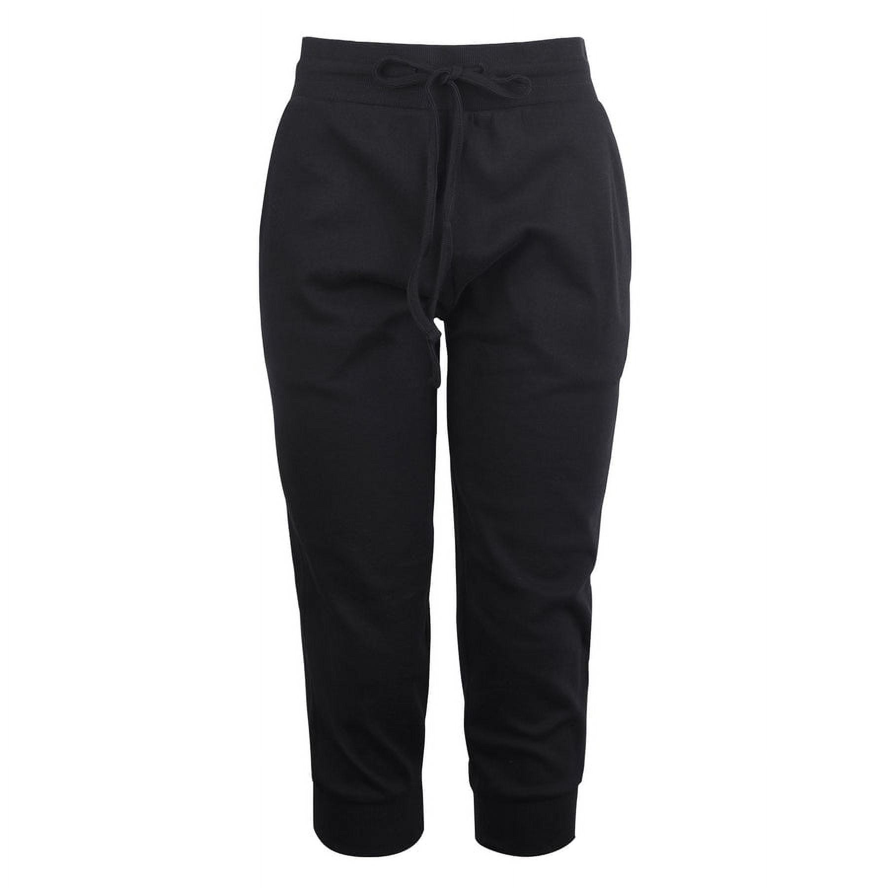 Pleated Capri Jogger Pants main image 1