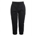 thumbnail image 1 of Sofra Women's Casual Comfy Stretchy Capri Jogger Pants w/ Pockets, 1 of 5