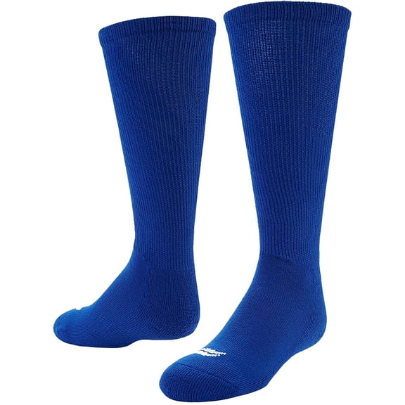 Sof Sole Football Over-The-Calf Performance Socks 2-Pack - Large - Royal Blue