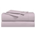 thumbnail image 1 of Soft 100% Cotton Brushed Percale Sheet Sets Long-Stable Cotton 250 Thread Count Sheets With Deep pockets - California King - Lilac, 1 of 2