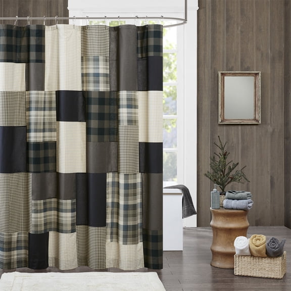 Soft 100% Cotton Shower Curtain