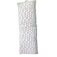 thumbnail image 1 of Soft 100% Polyester Spotted White/Red Body Pillow, 1 of 3