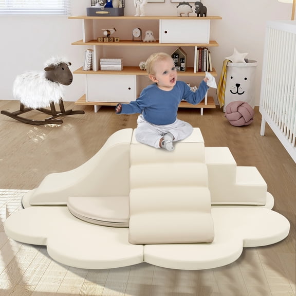 Soft 6-Piece Foam Climbing Dome for Playroom, Set, Activity