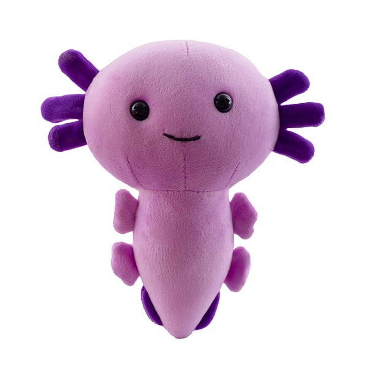 Lilizzhoumax Yellow Axolotl Plush Stuffed Animal - 18.9 Inch Soft Lifelike Salamander Doll, Cute Kids Gift