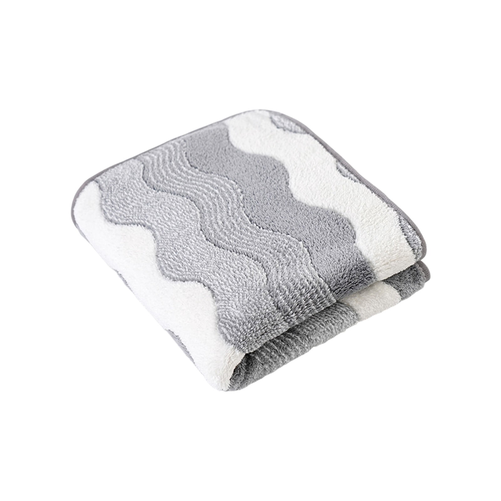 Soft Absorbent Bath Towel, Quick-Drying Polyester Towel for Bathroom ...