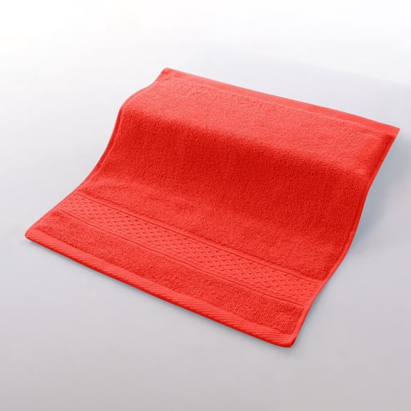 Soft Absorbent Cotton Face Towel - Lint-Free Square Hand Towel - Quick-Dry Breathable Washcloth for Bathroom, Kitchen & Travel - 13x13 Inch