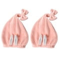 thumbnail image 1 of Soft Absorbent Dry Hair Cap Head Towel Wraps for Girl Women Cute Hair Drying Towel Cap, 1 of 5