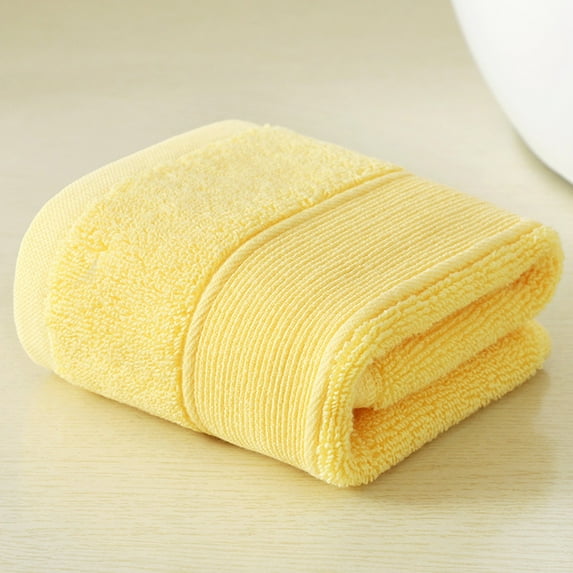 Soft, Absorbent Face Towels for Bathroom & Gym Use – 100% Cotton Washcloth – Reusable, Durable & Machine Washable Wash Cloths - Multi-Color, 13.77x13.77 Inches