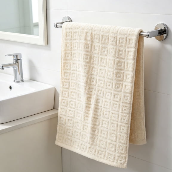 Soft Absorbent Face Towels, Swift Dry Washcloths for Face Reusable Microfiber Facial Fabrics for Sensitive Face, Lint-Free Bathroom Towels for Daily Use, 13X27 Inch, Yellow