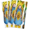 thumbnail image 1 of Soft Absorbent Reusable Kitchen Towels, Set of 4|28x18 in, Watercolor Gnome in Hat with Sunflower Dining Kitchen Living Room Tea Towels Dish Towels Decorative Towels, 1 of 7