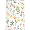 thumbnail image 1 of Soft Absorbent Reusable Kitchen Towels, Set of 4|28x18 in, Wildflowers Dining Kitchen Living Room Tea Towels Dish Towels Decorative Towels Washcloth Gift, 1 of 7