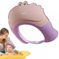 thumbnail image 1 of Soft Adjustable Cartoon Shower Cap Visor Shield Bathing Hat For Small With Eye Ear Protection, 1 of 3
