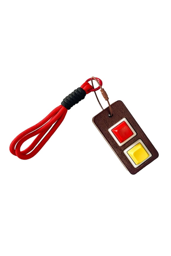 Soft Adjustable Keychain Fidgets Button For Stress Management And Portability