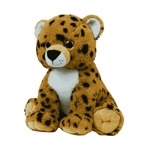 Plush Gear 16" Cheetah Soft and Adorable Leopard Plush Toy for Kids