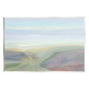 Soft Aerial View Nature Scenery Abstract Graphic Art Unframed Art Print Wall Art