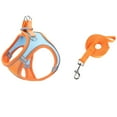 thumbnail image 1 of Soft Small Dog Harness and Leash Set - Step In Air Mesh Puppy Harness Adjustable Reflective No Pull Vest for Easy Walking Ideal for Small Dogs and Cats, 1 of 7