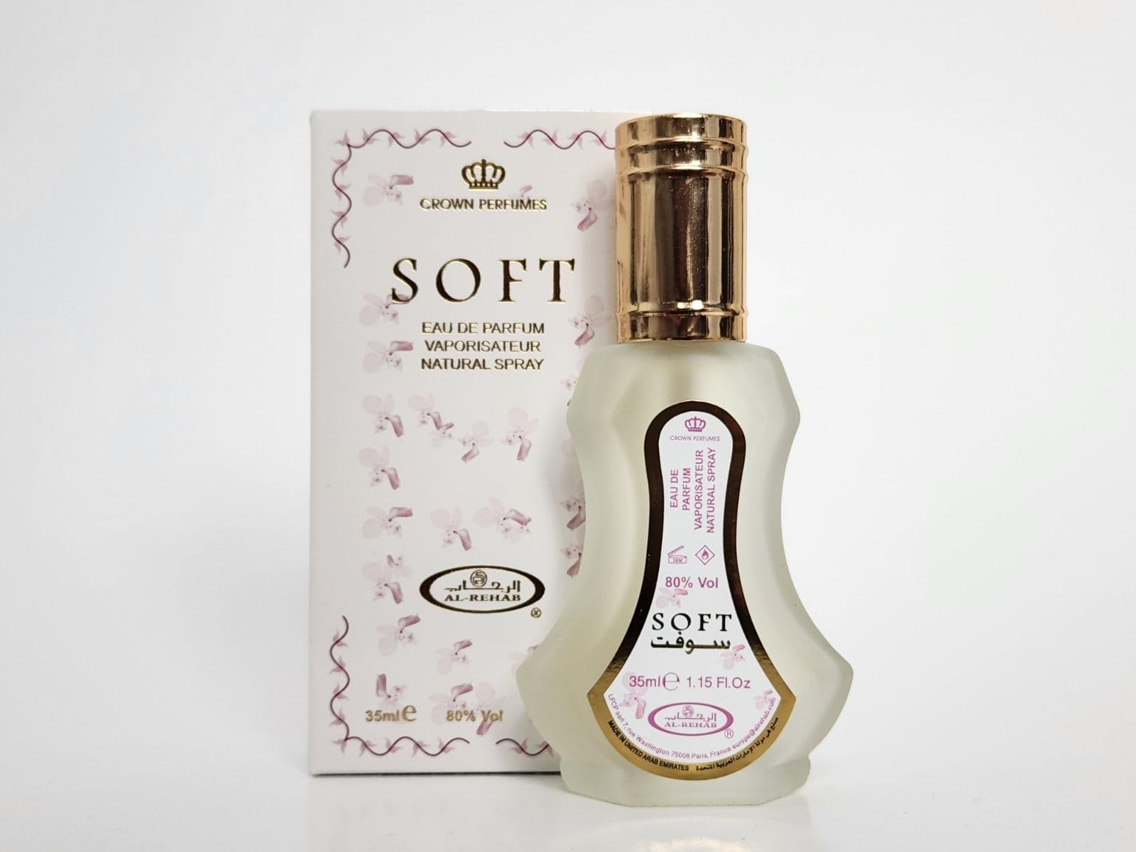 Soft Al-rehab Eau De Natural Perfume Spray Stores