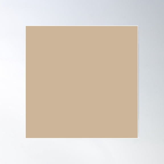 Soft And Sandy Shades Of Warm Sand Poster Wall Art, Modern Wall Decor For Living Room Bedroom, 30x30 UNFRAMED