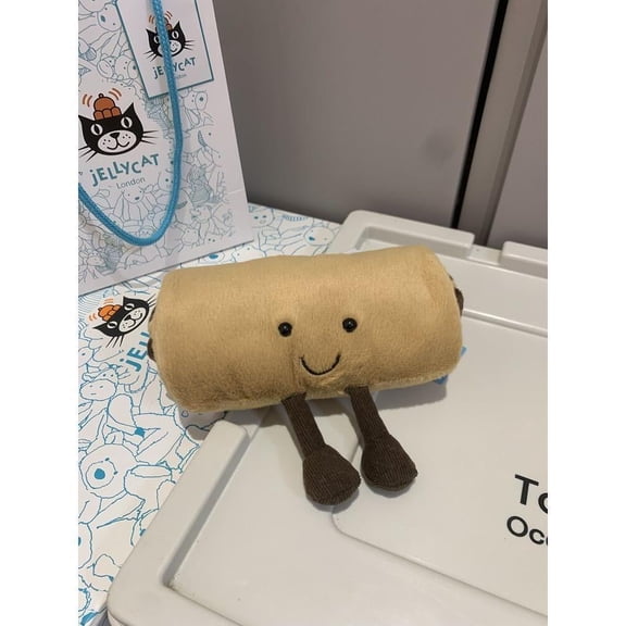 Fun Gift Idea Plush Doll NEW Plush Doll Chocolate Pie Food Stuffed Toy