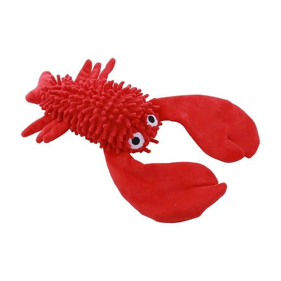 Soft Animal Plush Dog Toy with Squeaker, Cute Interactive Chew Toy for Pet Training and Fun, Durable Furry Molar Plaything for Small Medium Large Dogs, Boredom Relief Cuddle Companion for Puppies