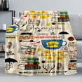 thumbnail image 1 of Soft Anti-Pilling Fleece Flannel Blanket, Cozy and Warm Throw Blanket for Sofa, Bed, Camping, Hypoallergenic & Wrinkle Resistant (50"x40"), 1 of 7