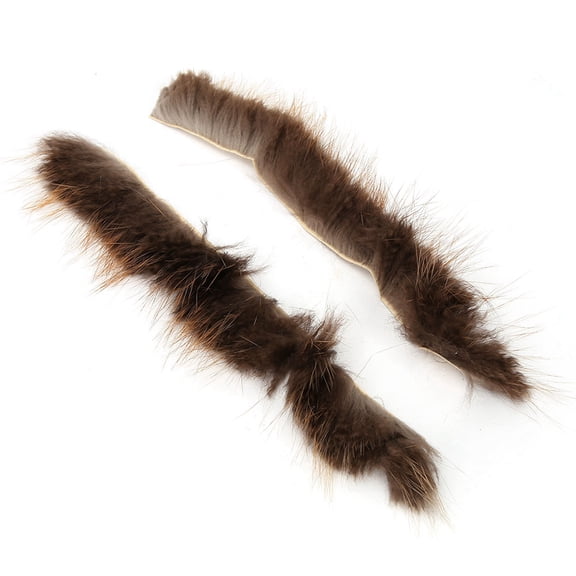Soft Archery Recurve Bow String Silencer Faux Hair Dampener Accessory for Hunting (8.66 x 0.8 in / 22 x 2 cm)