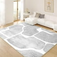thumbnail image 1 of Soft Area Rug, Non Slip, Stain Resistant Living Room Rug, Washable Area Rugs for Living Room, Rugs for Bedroom, Modern Abstract Style 2x3ft, 1 of 6