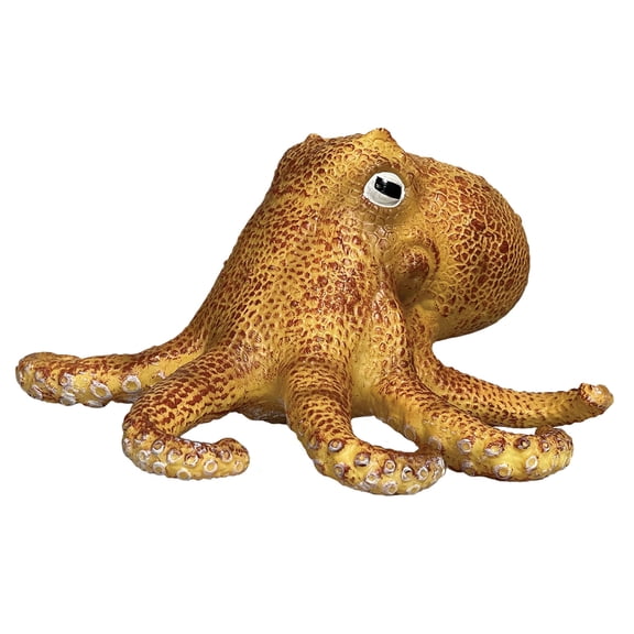 Soft Ark Replicas - Octopus from Deluxebase. Large Realistic Animal Figurines, Soft Eco-Friendly Kids Toys, Jumbo Sea Animal Toy for Imaginative Play.