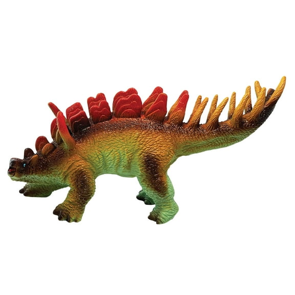 Soft Ark Replicas - Stegosaurus from Deluxebase. Large Realistic Animal Figurines, Soft Eco-Friendly Kids Toys, Jumbo Dinosaur Toy for Imaginative Play.