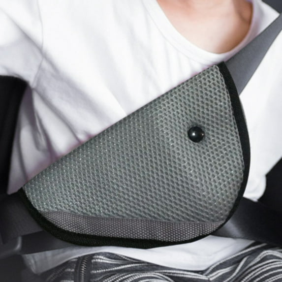 Soft Auto Seat Belt Cover Seatbelt Shoulder Pad,Holder Car Seat Belt Protector Adjuster,Car Seat Belt Pads Cover for A More Comfortable Driving, Seat Belt Shoulder Strap Covers Harness Pad,Grey
