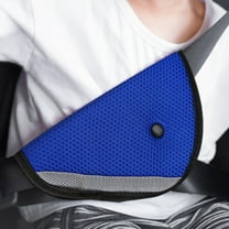 Soft Auto Seat Belt Cover Seatbelt Shoulder Pad,Holder Car Seat Belt Protector Adjuster,Car Seat Belt Pads Cover for A More Comfortable Driving, Seat Belt Shoulder Strap Covers Harness Pad,Blue