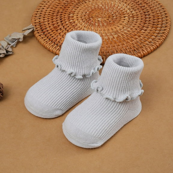 Soft Baby Socks for Toddlers Cozy Floor Socks for Kids Non- Footwear Designed for Comfort and Durability for Indoor Use