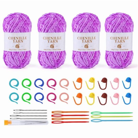 Soft Baby Yarn Hand Knitting Yarn for Beginner Crocheting Knitting