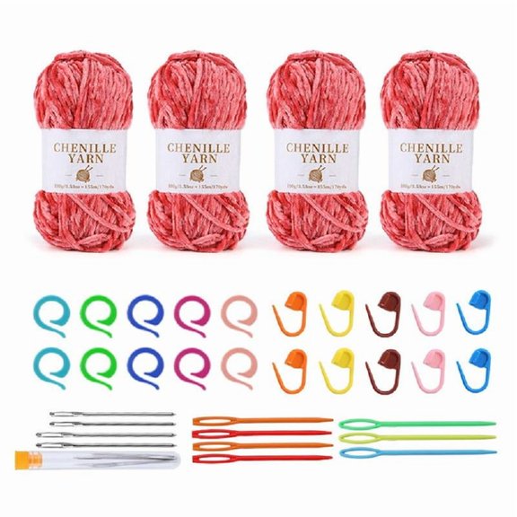 Soft Baby Yarn Hand Knitting Yarn for Beginner Crocheting Knitting