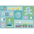 thumbnail image 1 of Soft Babys Basics Toddler Rectangle Rug - 6 x 9 ft., 1 of 1