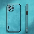 thumbnail image 1 of Soft Back Case for iPhone 14 Pro Max,Allytech Slim PU Leather Shockproof Rubber with Tempered Glass Camera Lens Protector Cover for iPhone 14 Pro Max,Green, 1 of 5