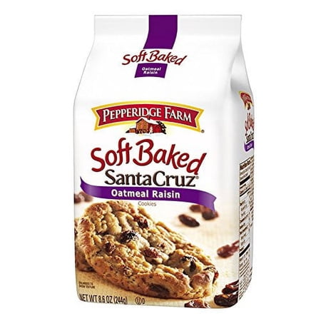 Soft Baked, , Oatmeal Raisin Cookies, net weight 244 g (Pak of 1 piece) / 8y KK