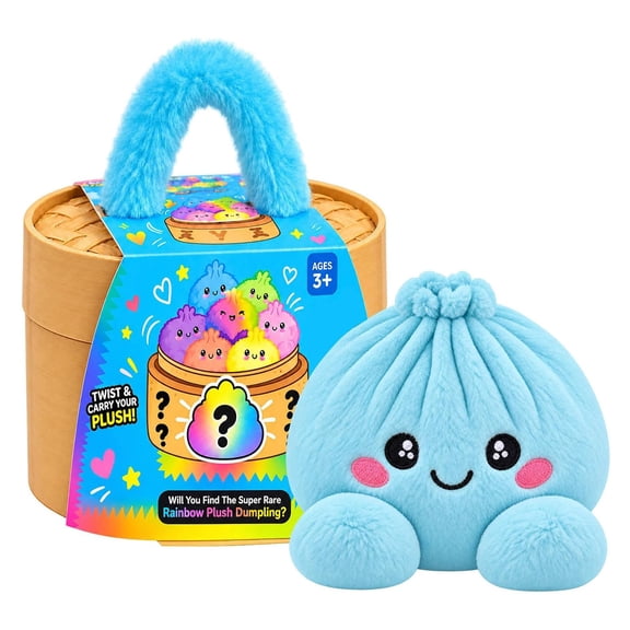 Soft Bao Dumpling Stress Toy With Steamer, 3.1 X 3.1 In Plush Squeeze Doll For Adults