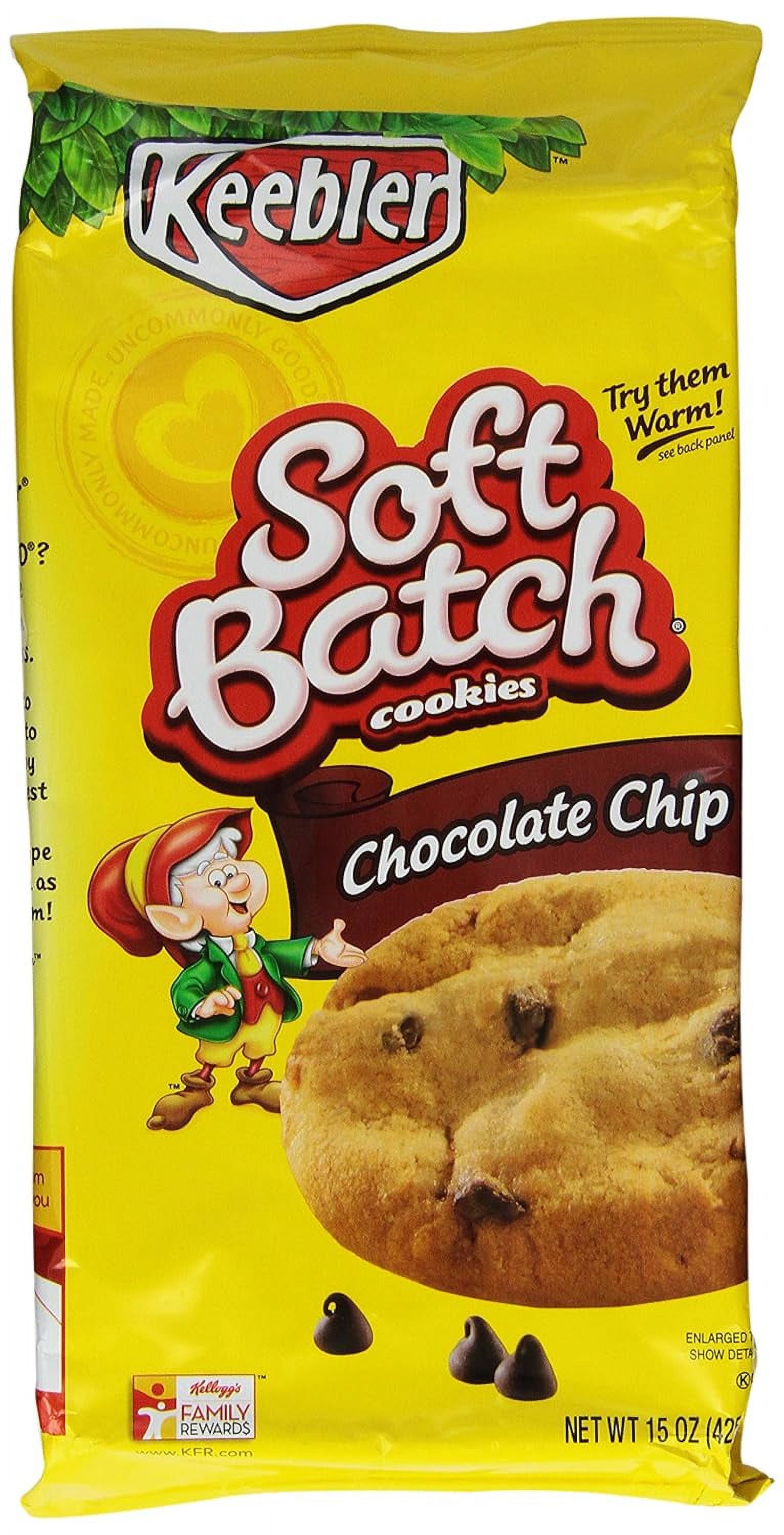 Soft Batch Chocolate Chip Cookies pack Of 6 Walmart