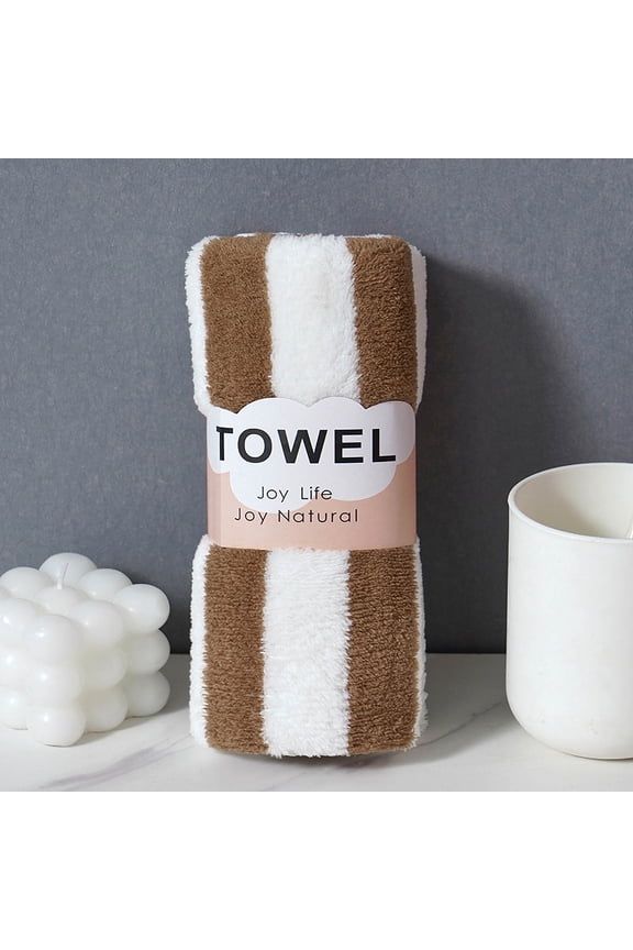 Soft Bath Towels,Towels for Bathroom with Colorful Striped,Microfiber Bath Towels, Small Bath Towels,Travel Towels, Super Absorbent Towels,Household Soft Gift Towel