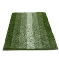 thumbnail image 1 of Soft Bathroom Rug Non-Slip Green Chenille Furry Bath Mats 32"x20" Absorbent Water Rugs for Bathtub Shower Room, 1 of 6