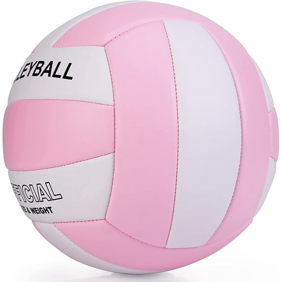 Soft Beach Volleyball - Official Size 5 for Outdoor/Indoor/Pool/Gym - Premium Sports